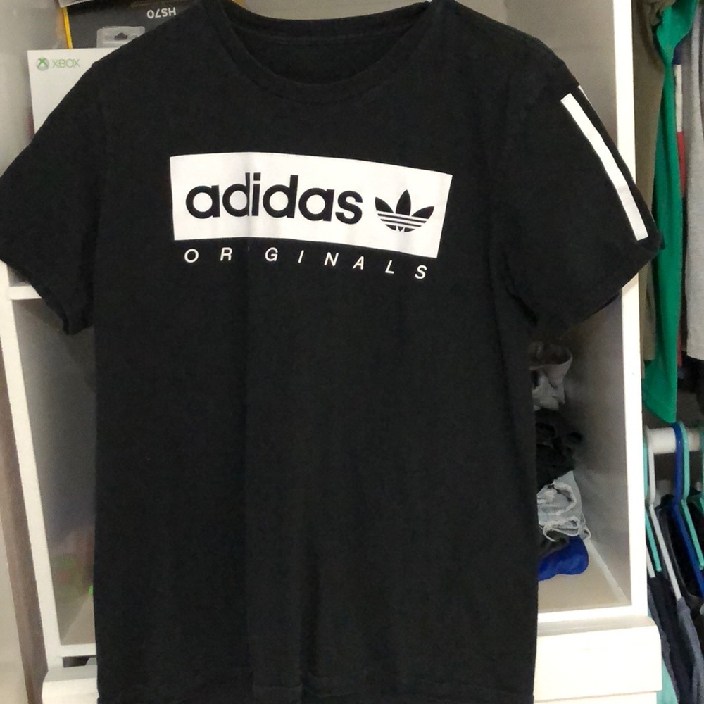 Adidas original side print T-shirt